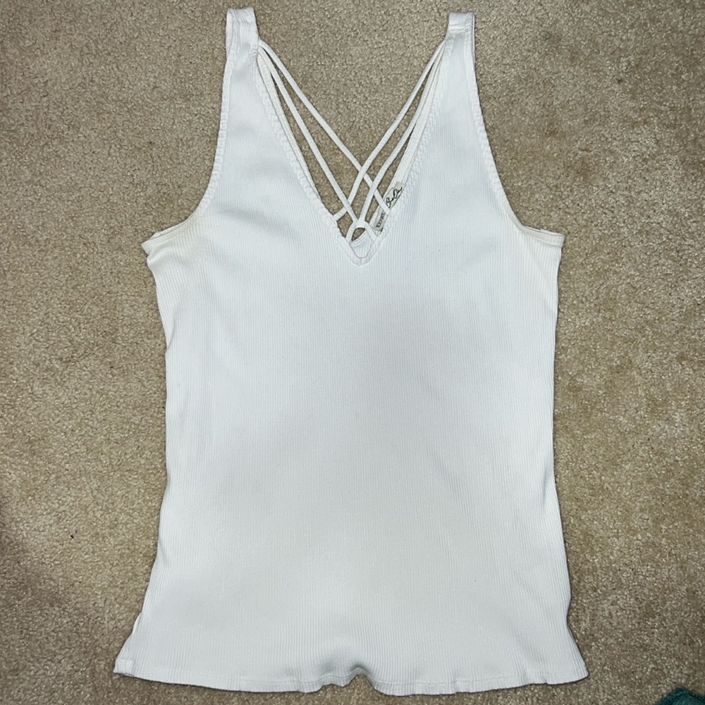 white express tank top